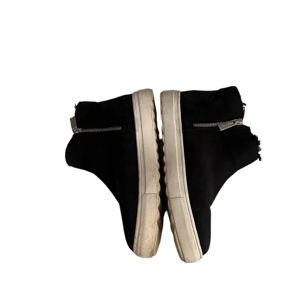 J/Slides Ankle Zipper Sherpa Sneakers Boots Booties