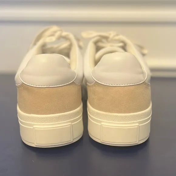 J/SLIDES NYC Gable White Sand Luxe Size 8 Sneakers