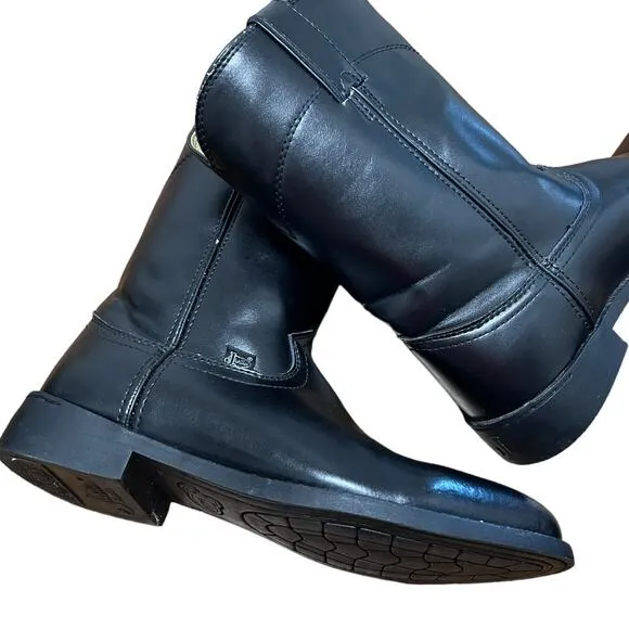 Justin Black Farm &amp; Ranch Roper Cowboy Boots