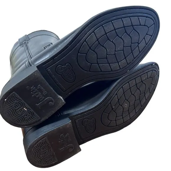 Justin Black Farm &amp; Ranch Roper Cowboy Boots