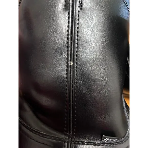 Justin Black Farm &amp; Ranch Roper Cowboy Boots