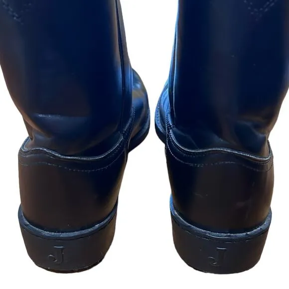 Justin Black Farm &amp; Ranch Roper Cowboy Boots