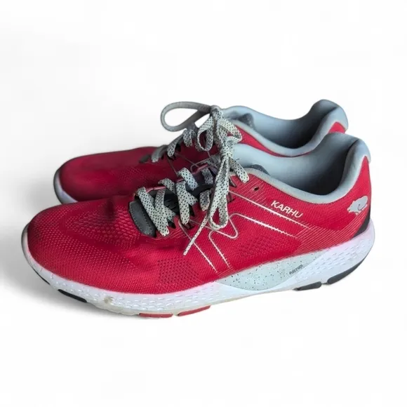 Karhu Ikoni 1.5 True Red Turbulence Men's Sz 10 Sneakers Trainers Tie