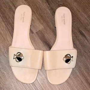 Kate Spade leather slide sandals size - 10