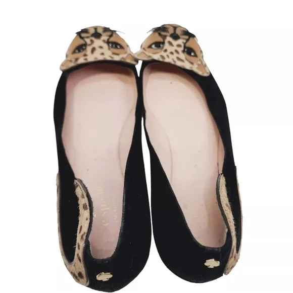 Kate Spade! Suede. Tiger flats!