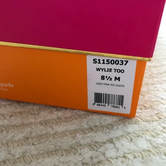 Kate Spade Wylie Too pink ballet flats