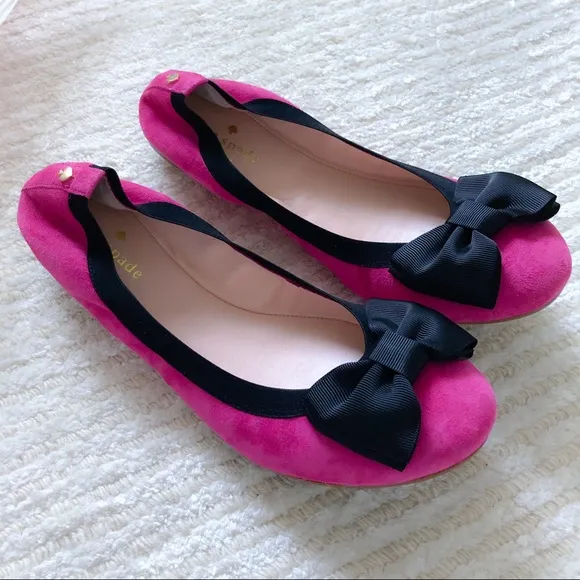Kate Spade Wylie Too pink ballet flats
