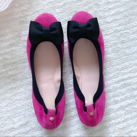 Kate Spade Wylie Too pink ballet flats
