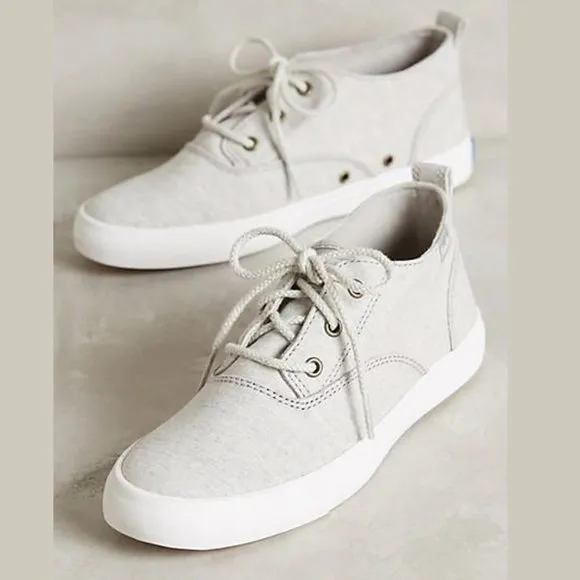 Keds Triumph Mid-Top Wool Sneakers Style# WF56627M- Heather Gray,  Size 10
