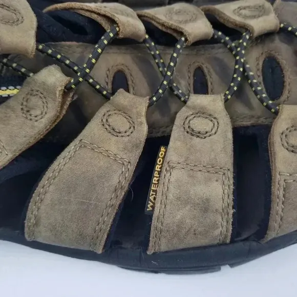 Keen Men's Newport Brown Leather Waterproof Sandals Sz 11.5