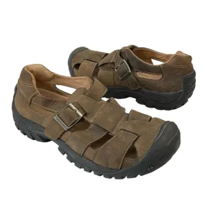KEEN‎ XT 1205 Brown Leather Sandals Men's Size US 11.5 / EUR 45