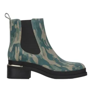 Kenneth Cole Suede Leather Camouflage Chelsea Boots Size 7 New