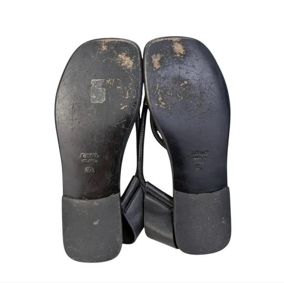 Khaite Devoe Sandals GUC $750 Size 37.5 US 7.5   S3309