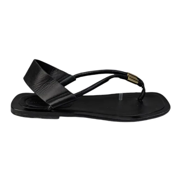 Khaite Devoe Sandals GUC $750 Size 37.5 US 7.5   S3309