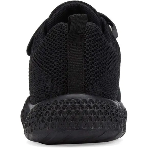 Kids Boy Girls‎ School Black Uniform Rubber Shoes Sneakers Tennis Running Shoes