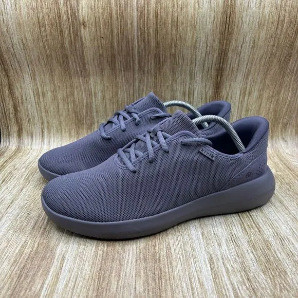 Kizik Madrid‎ Eco Knit Men's Size 11 Hands Free Slip On Grey Sneakers Shoes
