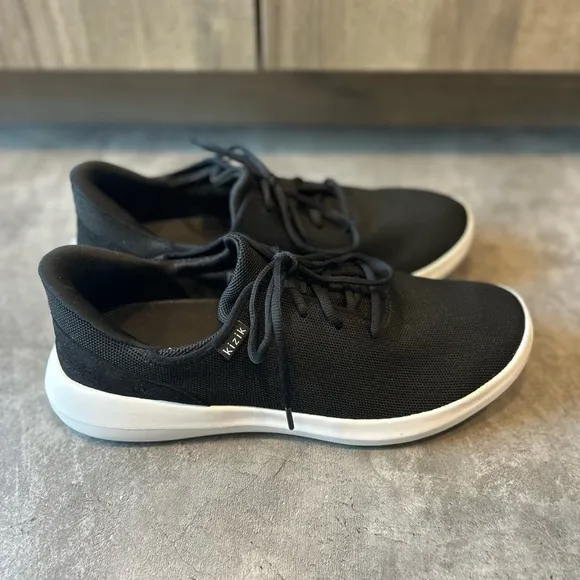 KIZIK Madrid Eco Knit Shoes Men’s 13 Black Hands Free Slip On Sneakers