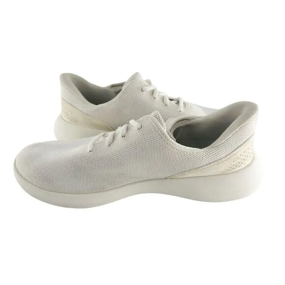 Kizik Sneakers Womens 10 Wide Madrid Eco Knit White Marshmallow Walking Athletic