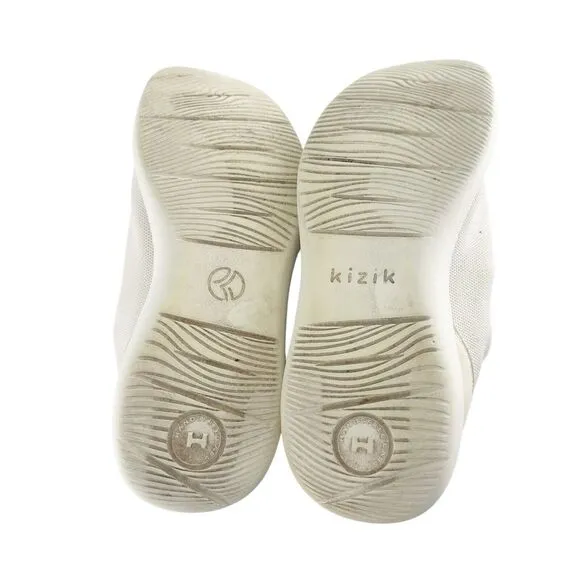 Kizik Sneakers Womens 10 Wide Madrid Eco Knit White Marshmallow Walking Athletic