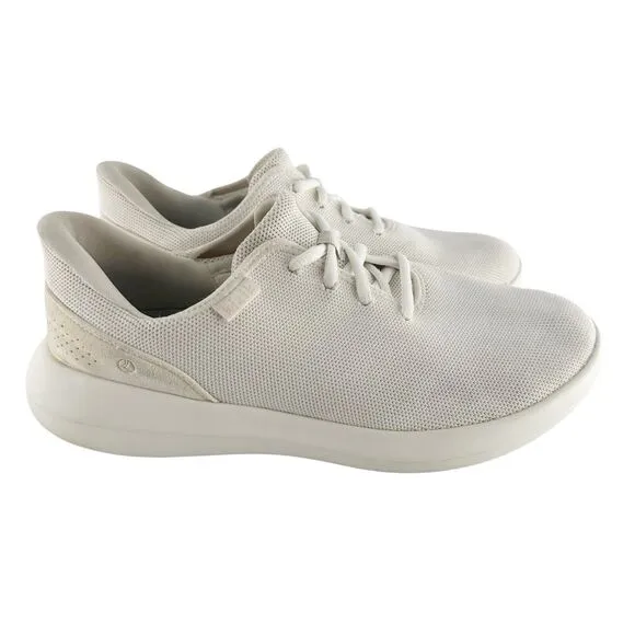 Kizik Sneakers Womens 10 Wide Madrid Eco Knit White Marshmallow Walking Athletic