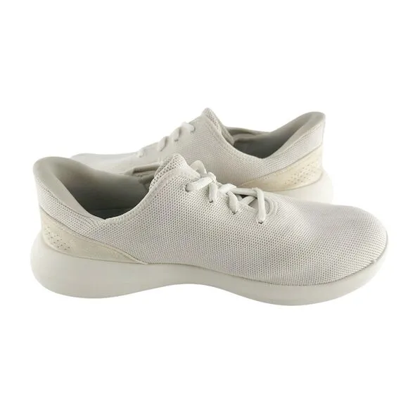 Kizik Sneakers Womens 10 Wide Madrid Eco Knit White Marshmallow Walking Athletic