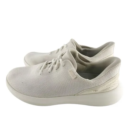 Kizik Sneakers Womens 10 Wide Madrid Eco Knit White Marshmallow Walking Athletic