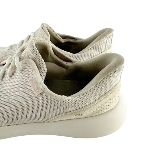 Kizik Sneakers Womens 10 Wide Madrid Eco Knit White Marshmallow Walking Athletic
