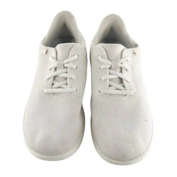 Kizik Sneakers Womens 10 Wide Madrid Eco Knit White Marshmallow Walking Athletic