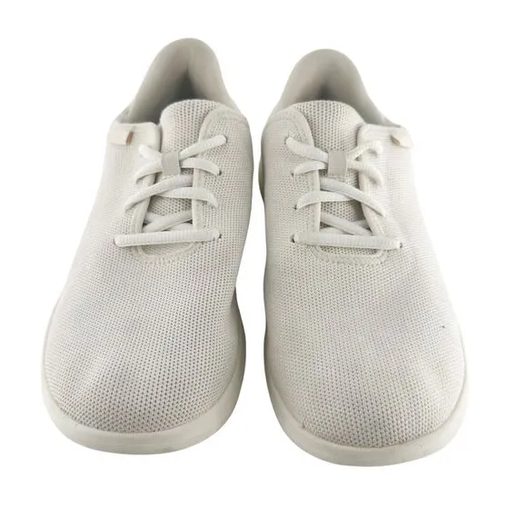 Kizik Sneakers Womens 10 Wide Madrid Eco Knit White Marshmallow Walking Athletic