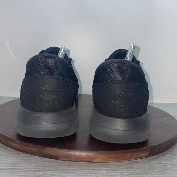 Kizik The Madrid Black Men’s Size 11 Hands Free Eco Knit Sneakers Shoes Comfort
