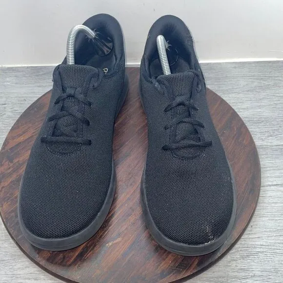 Kizik The Madrid Black Men’s Size 11 Hands Free Eco Knit Sneakers Shoes Comfort