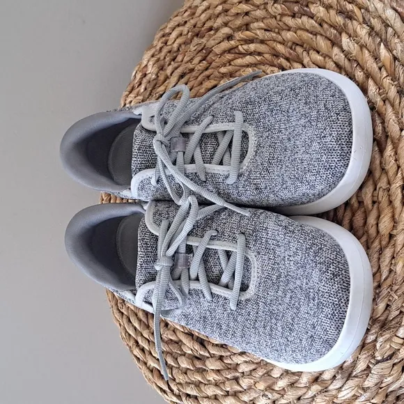 Kizik Unisex Madrid Eco Knit Comfort Sneakers Heathered Grey Size M 8/W‎ 9.5