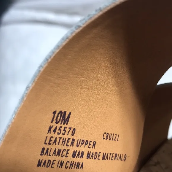 Kork ease Menzie leather upper cork slides. NWOT