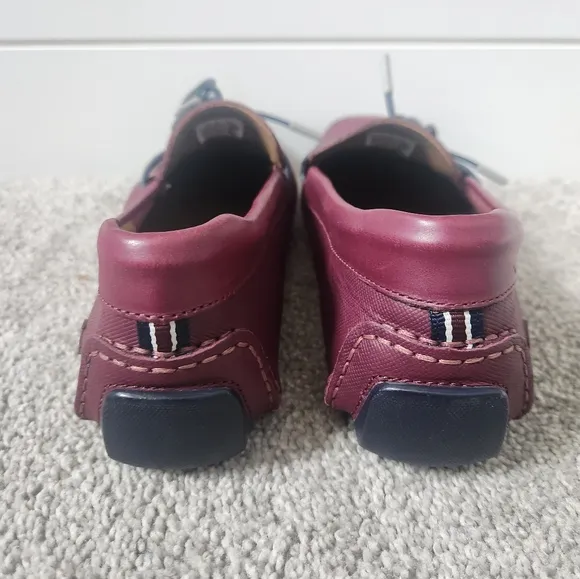 Lacosre Men's Burgundy Loafers Size 8.5