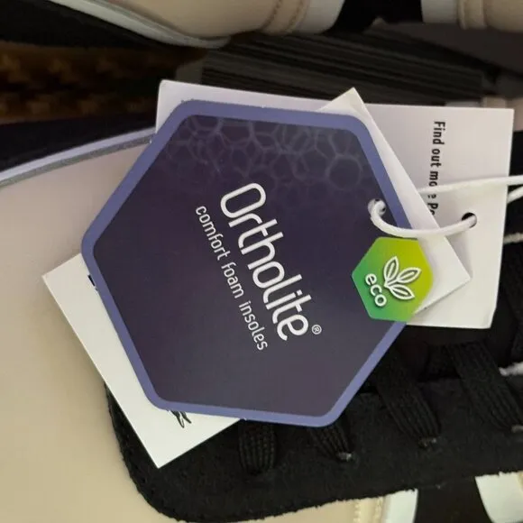 Lacoste L-Spin Sneakers Shoes Foam Insoles Eco-Friendly Beige Black Colorway 10