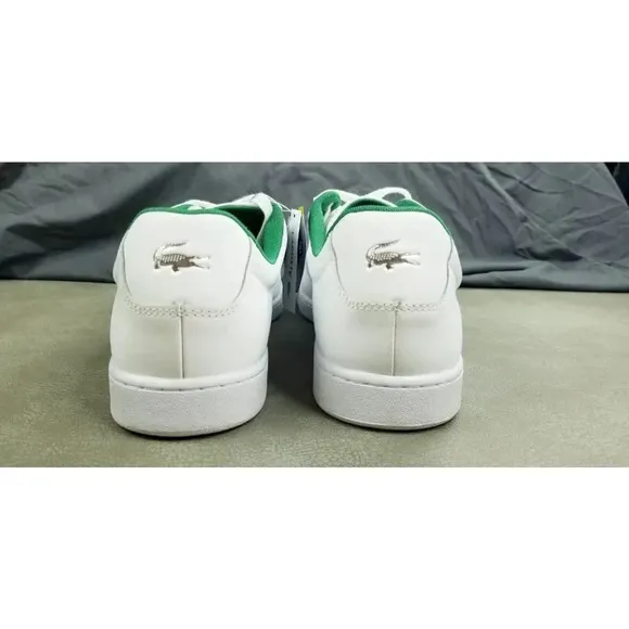 Lacoste Size 13 Men's Hydez 119 ECO Ortholite White Lace Up Fashion SneakerLogo