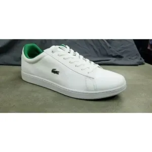 Lacoste Size 13 Men's Hydez 119 ECO Ortholite White Lace Up Fashion SneakerLogo