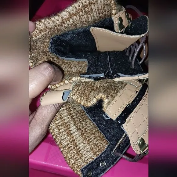 Ladies lace-up boots sz 6.5