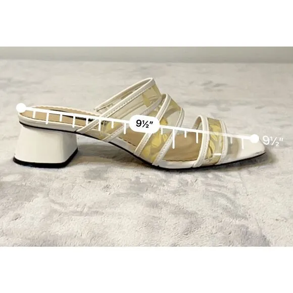 LAGERFELD Women’s Spring Floral Chunky Y2K Sandals 8.5