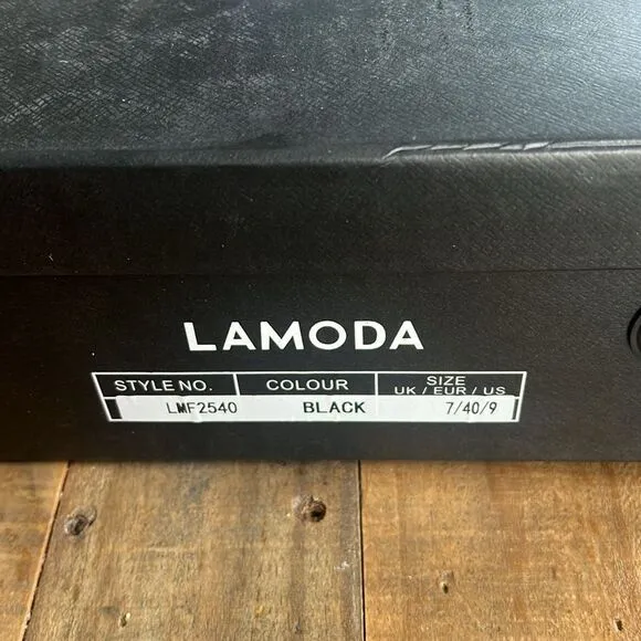 LAMODA Women's Platform Heeled Sandals size 9