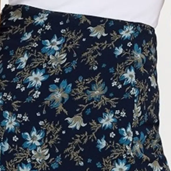 LAST ONE! new Free People  Maxi Skirt  Femme Edge / Ink Combo 39205