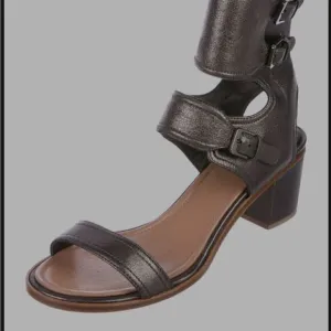 LAURENCE DACADE herlin mettalic sandals size 40