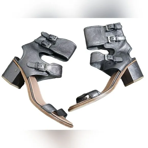 LAURENCE DACADE herlin mettalic sandals size 40