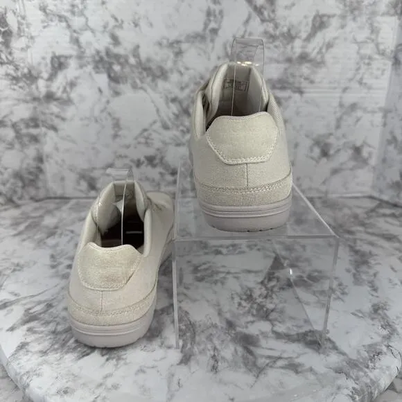 LEMS Unisex Chillum Vanilla White Ivory Canvas Sneakers Mens Size 8 Womens 9.5
