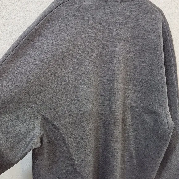 LEROY 80's Vintage Classic 100% Virgin Wool Long Sleeve V-neck Sweater Size XL