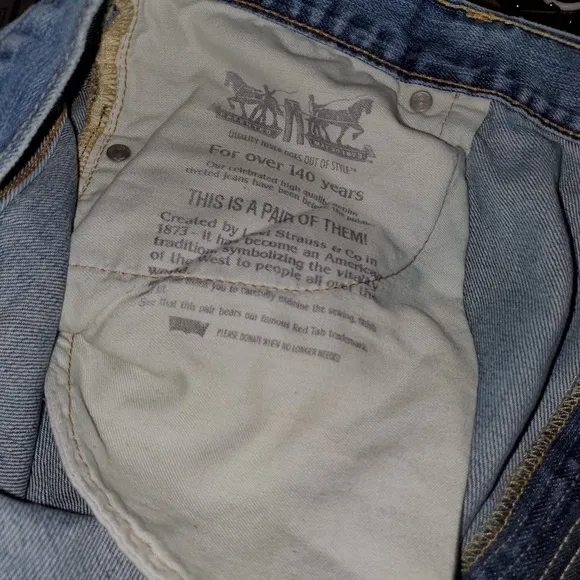 LEVI'S 569 Relax Fit, Straight Leg 44x30