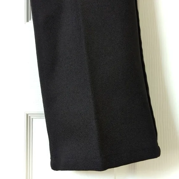 Levi's 90's Vintage Classic Relaxed Straight Leg Polyester Pants Black 36 x 30