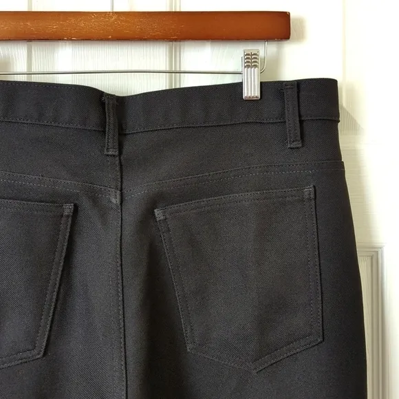 Levi's 90's Vintage Classic Relaxed Straight Leg Polyester Pants Black 36 x 30