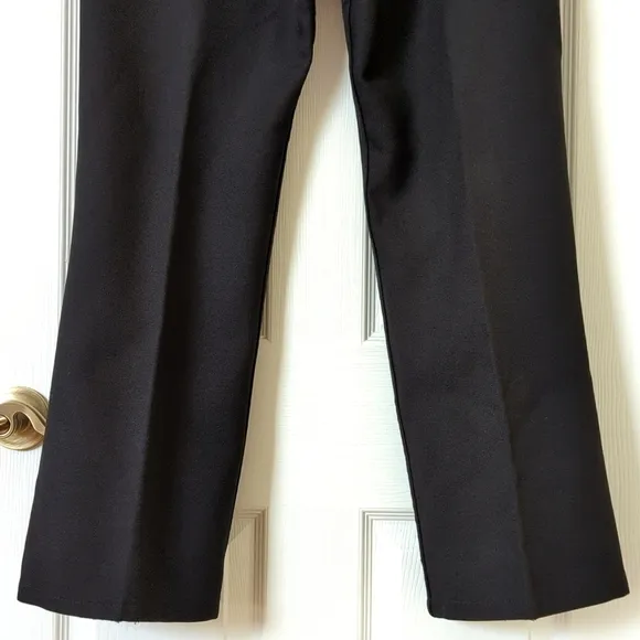 Levi's 90's Vintage Classic Relaxed Straight Leg Polyester Pants Black 36 x 30
