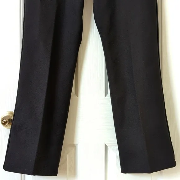 Levi's 90's Vintage Classic Relaxed Straight Leg Polyester Pants Black 36 x 30